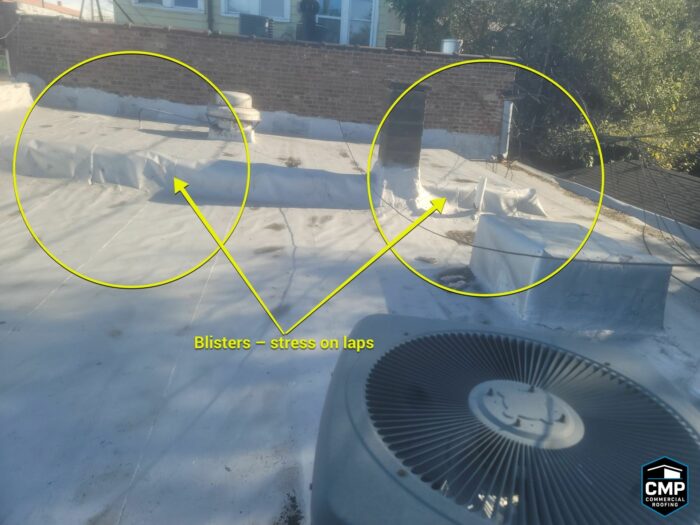 sagging commercial roofs how to fix near me