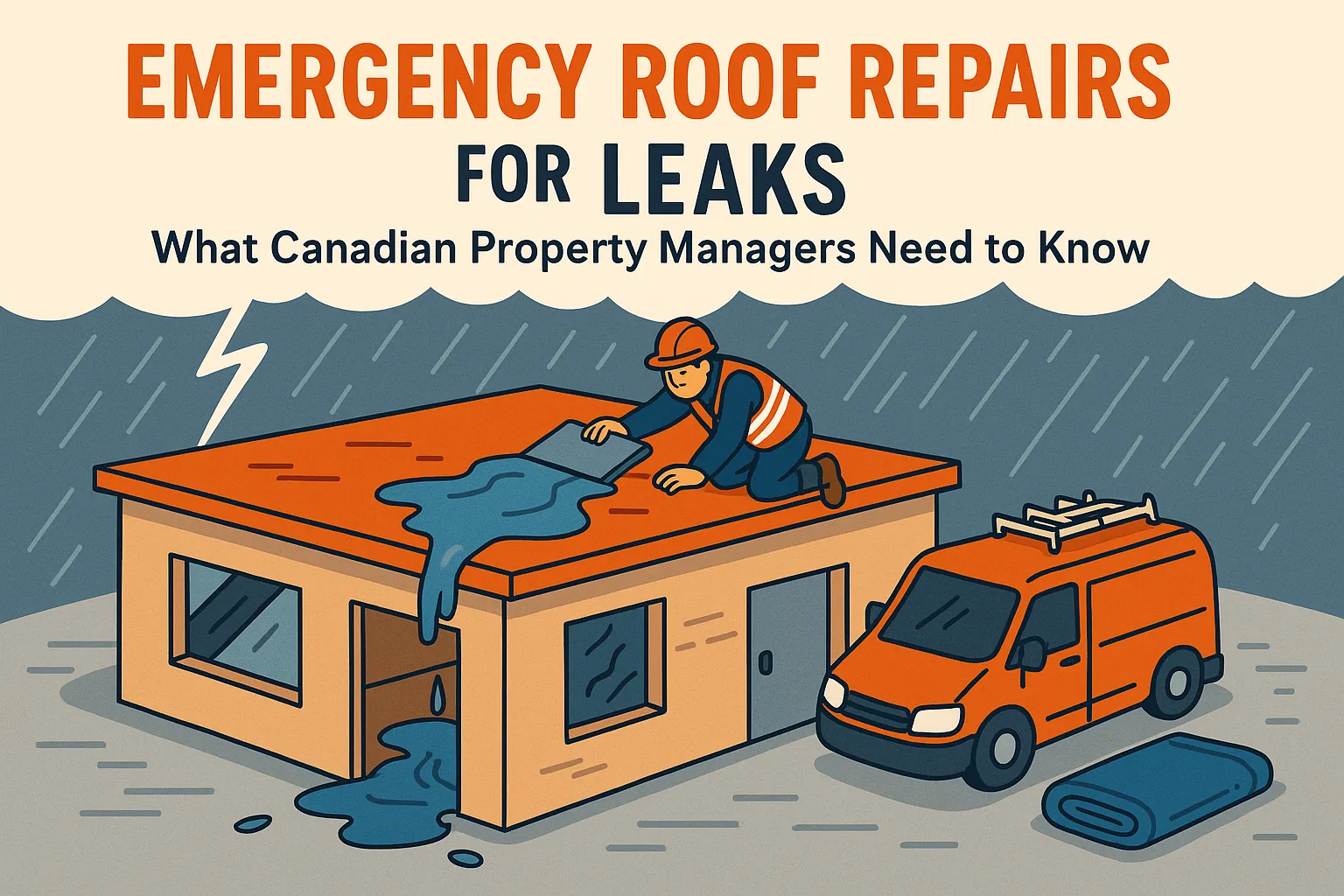 emergency roof repair leaks canada