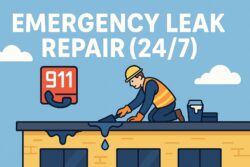 Emergency roof leak repair Calgary