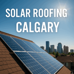 Solar roofing Calgary