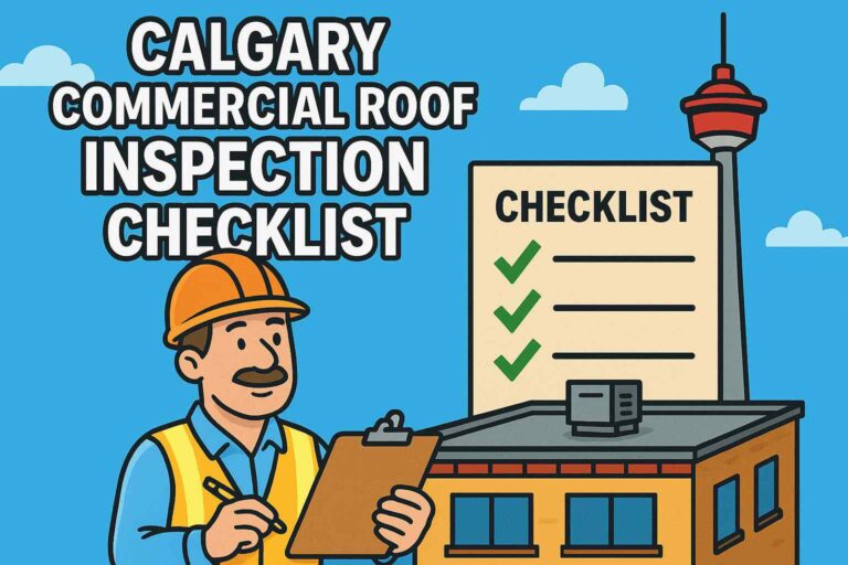 Calgary Commercial Roof Inspection Checklist: What Inspectors Look For & When You Need One