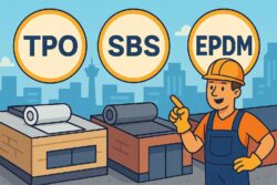 TPO vs SBS vs EPDM in Calgary's climate choosing the right commercial roofing system