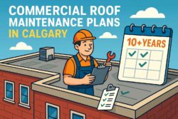 Commercial roof maintenance plans in Calgary how to extend flat roof life by 10 years