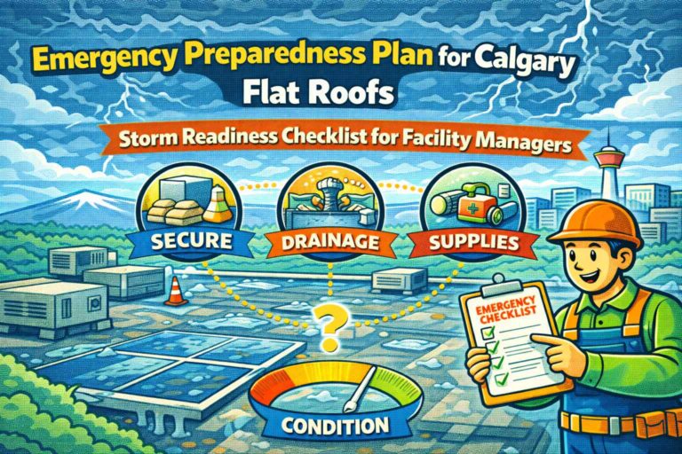 Emergency Preparedness Plan for Calgary Flat Roofs: Storm Readiness Checklist for Facility Managers